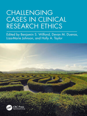 cover image of Challenging Cases in Clinical Research Ethics